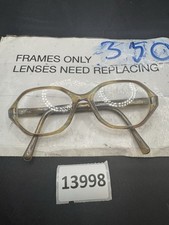 50 18 5 1/2 VINTAGE AMERICAN OPTICAL THICK TORTOISE EYEGLASSES FRAME ONLY