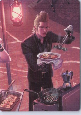 Campsite Cuisine Scene Art Card S Art Series: FINAL FANTASY 23 NM