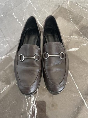 Women Massimo Dutti Loafers Brown Leather 39