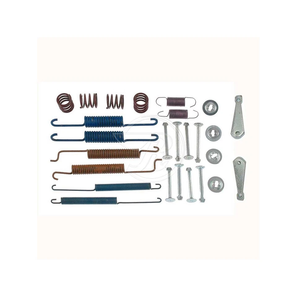 Tambor de freno trasero + zapata de freno con kit de herrajes para Volkswagen Cabriolet 1985 1986 Foto 2 de 4