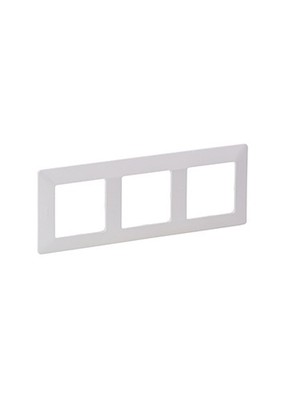 Legrand 754003 Rahmen Valena Life 3fach Ultraweiß weiss , (weiß)