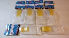6  JK 1/24 SLOT CAR CLEAR RACE PICKUP BODIES .010 TOYOTA .007 CHEVY SUPERTRUCK