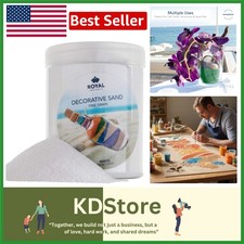 White Decorative Beach Sand Vase Filler - 4.5L Art, Wedding, Home Decor