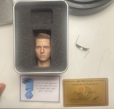 Top Gun - Maverick 2022 1/6 Head Sculpt by Jin Toy Studio