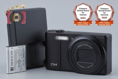 ''Shutter count 2,496'' Ricoh CX4 Black 10.0 MP Digital Camera