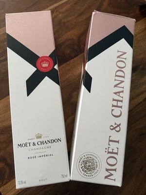 Moet & Chandon Rose Imperial Champagner, 2x 0.75L In Geschenkbox