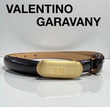 Women's Wear Valentino VALENTINO GARAVANY leather belt logo metal fittings ladie