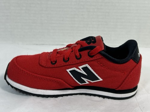 New Balance 501 Trackster Ripple Sole Sneakers - Red w/Black - Toddler Size 9 - Picture 4 of 12