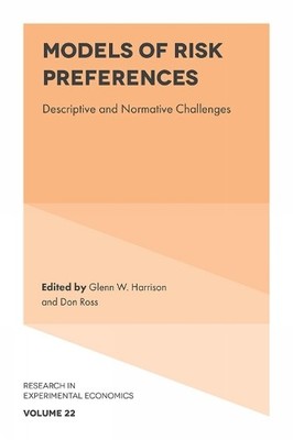 Glenn W. Harrison Models of Risk Preferences (Hardback)