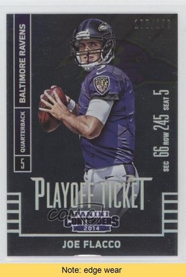 2014 Panini Contenders Playoff Ticket 177/199 Joe Flacco #76 READ f0v