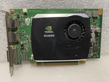 NVIDIA Quadro FX 580 Dell 512MB GDDR3 Graphics Card GPU -Tested 2DP, 1DVI Port 