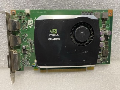 NVIDIA Quadro FX 580 Dell 512MB GDDR3 Graphics Card GPU -Tested (2DP, 1DVI Port)