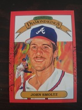 1990 Donruss - Diamond Kings John Smoltz #8