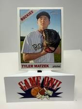 2015 Topps Heritage Baseball Tyler Matzek RC Card #342