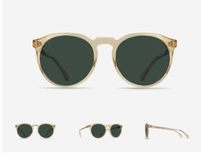    RAEN Remmy 49mm POLARIZED Unisex Retro Sunglasses   Champagne Frames Handmade