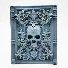 Skull Decoration Silicone Mold for DIY Resin Concrete Plaster Craft Making Mould