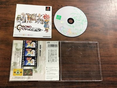 SquareSoft Chrono Trigger Japan PS1 PlayStation RPG Game Complete Tested