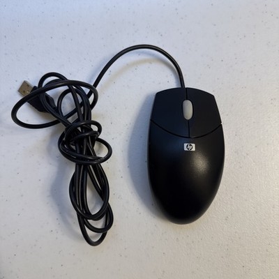 HP Mouse 2-button Scrolling Usb Black 155161-002