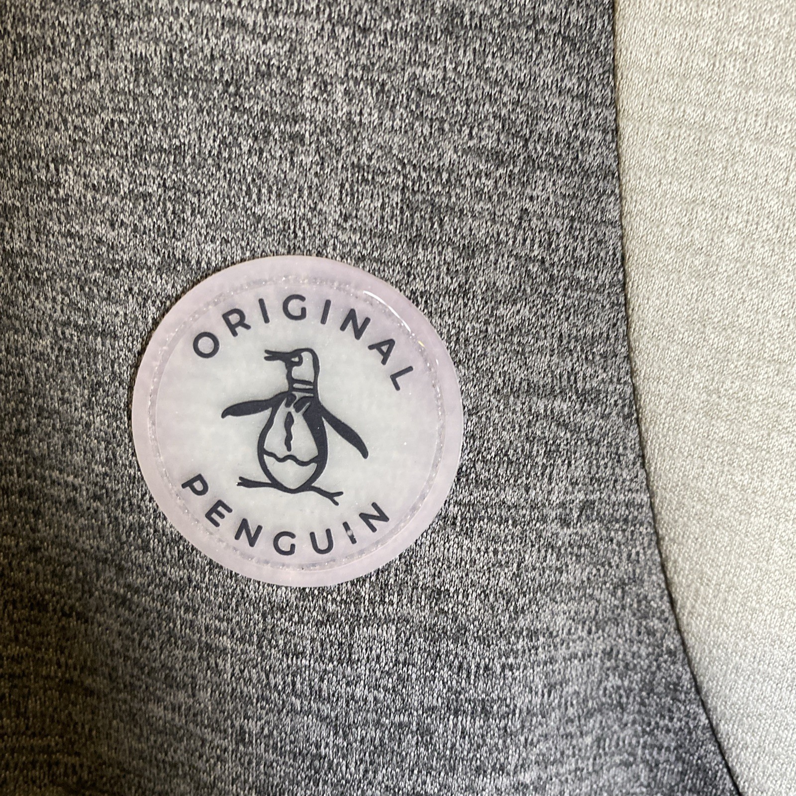 Original Penguin by Munsingwear Full Zip Jacket - Mens Medium Gray. New image 3