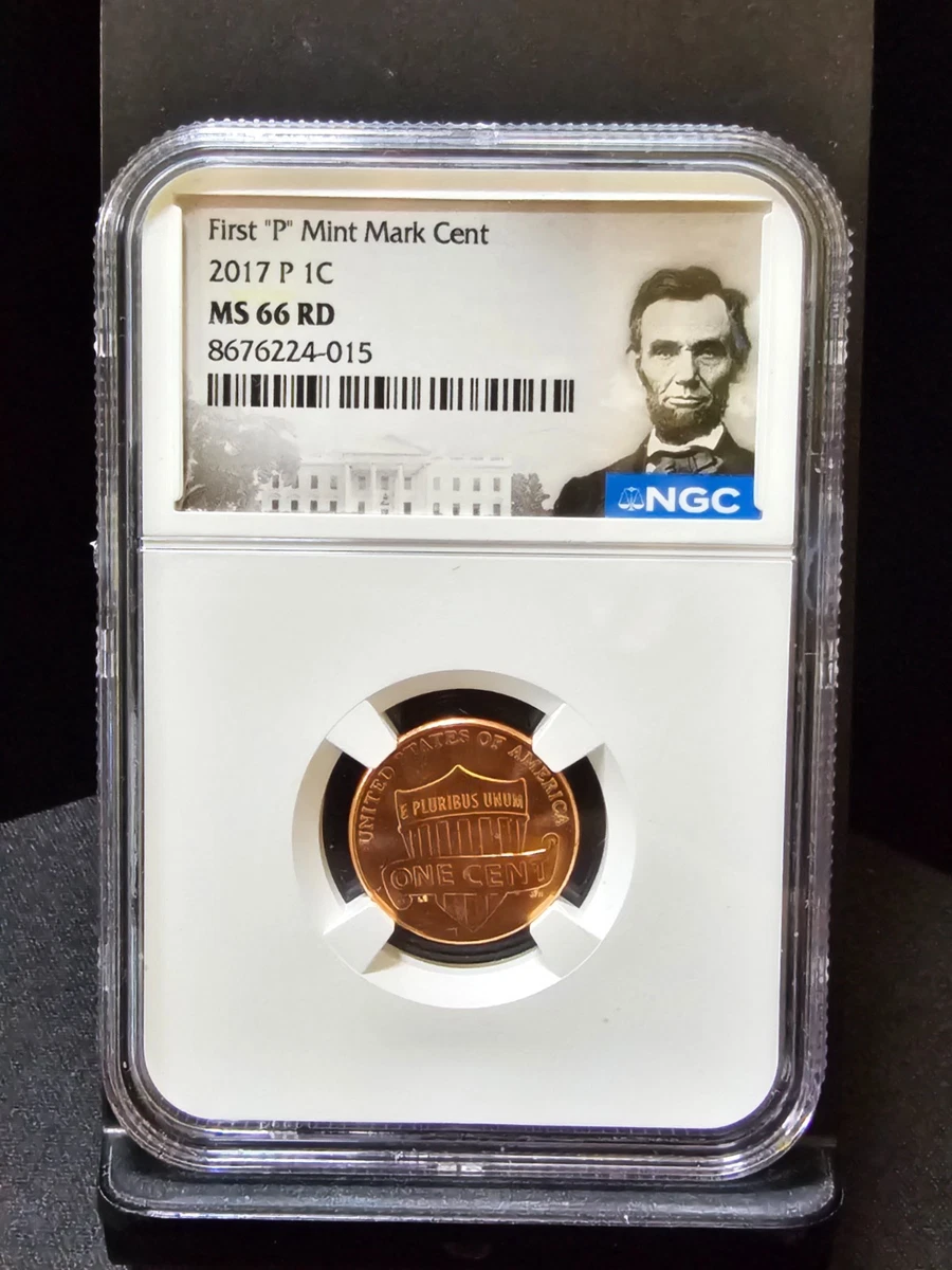 MS 66 Graded 2017 Lincoln Shield Small Cents (2010-Now) for sale