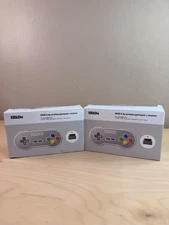 NEW 8BitDo SN30 2.4g wireless gamepad + receiver for SNES SFC Edition