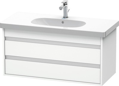 Duravit Ketho Wall-Mount Vanity Unit White