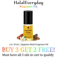 Egyptian Musk 10 ML BODY OIL ROLL-ON FRAGRANCE OIL, PERFUME OIL MAN WOMAN Unisex