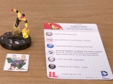HeroClix DC WizKids PROMOTIONAL RELEASE Sinestro D16-008 with card