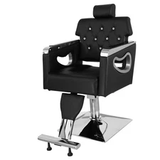All Purpose Heavy Duty Vintage Hydraulic Recline Barber Chair Salon Beauty Chair