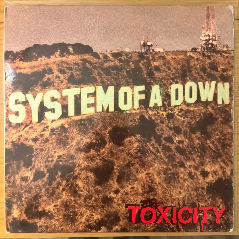 System Of A Down Toxicity US First Press 2001 VG+/VG Vinyl LP - Image 2 of 4