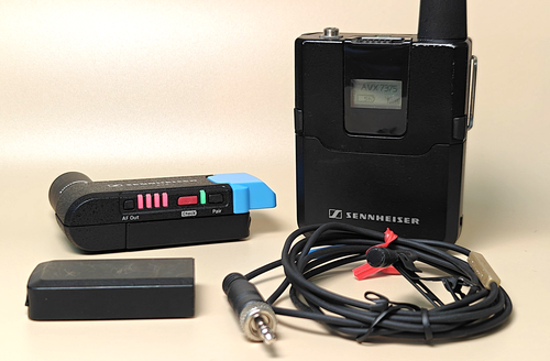 SENNHEISER AVX-MKE2 SET Digital Wireless Omni Lavalier Microphone System 1949116