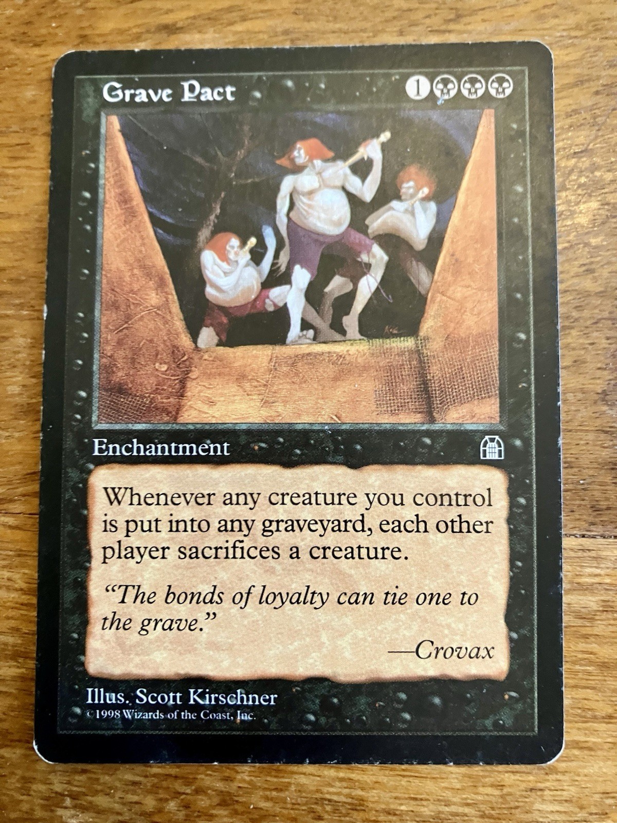 Grave Pact Magic: The Gathering Stronghold (1998) LP