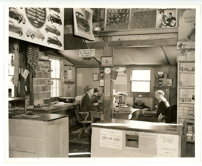Vintage 8x10 Production Photo Interior Store on The Paramount Ranch Movie Set