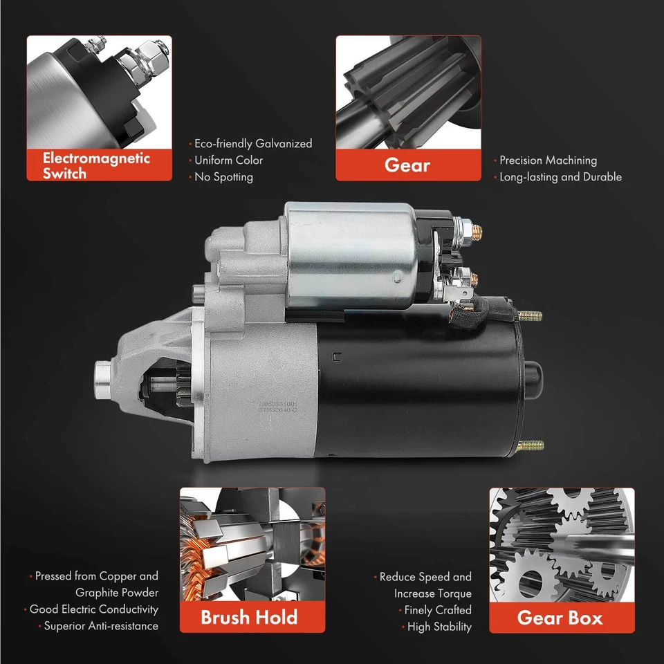 1 стартер для Ford Taurus Windstar Lincoln Mercury Sable 1,4 кВт 12 В CW 10T - Изображение 4 из 4