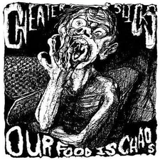 Cheater Slicks - Our Food Is Chaos LP garage punk vinyl 12" new SEALED ohio ROCK