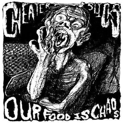 Cheater Slicks - Our Food Is Chaos LP garage punk vinyl 12'' new SEALED ohio ROCK