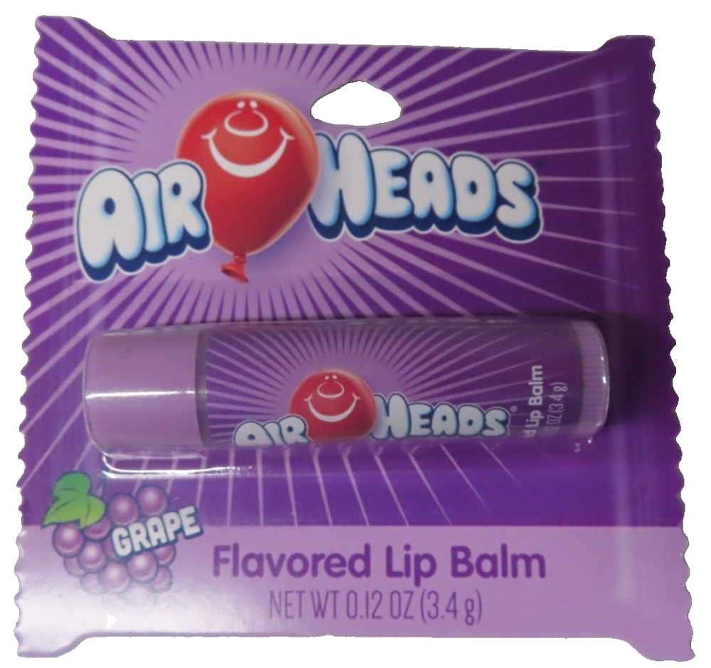 Lip Balm. Air Heads Grape Flavored Lip Balm  .12 oz. tube.  NEW