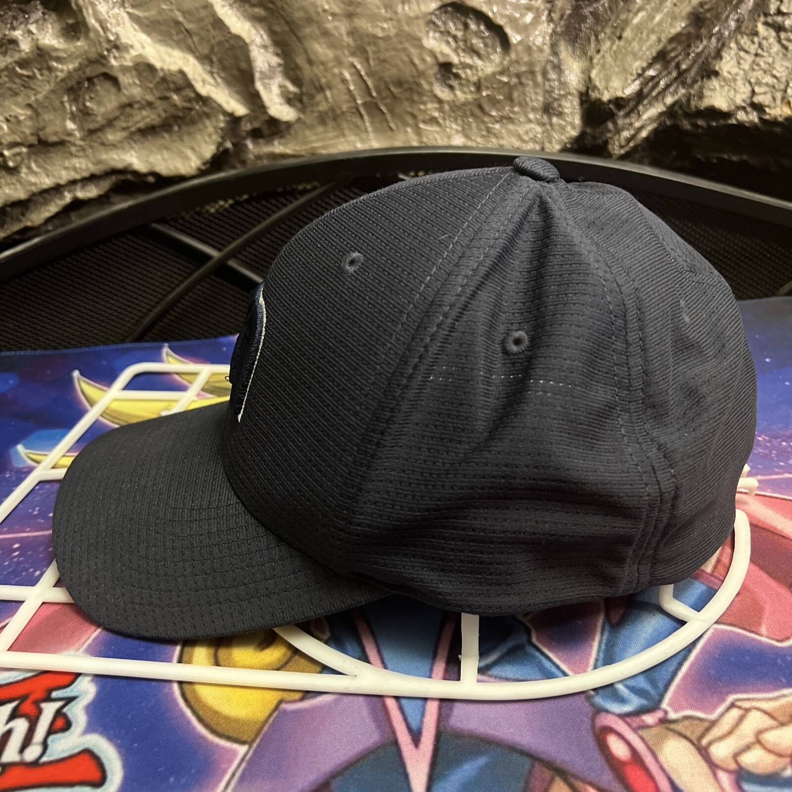 Travis Matthew Flexfit Yupoong Blue Polyester Fitted Hat Cap Size L/XL