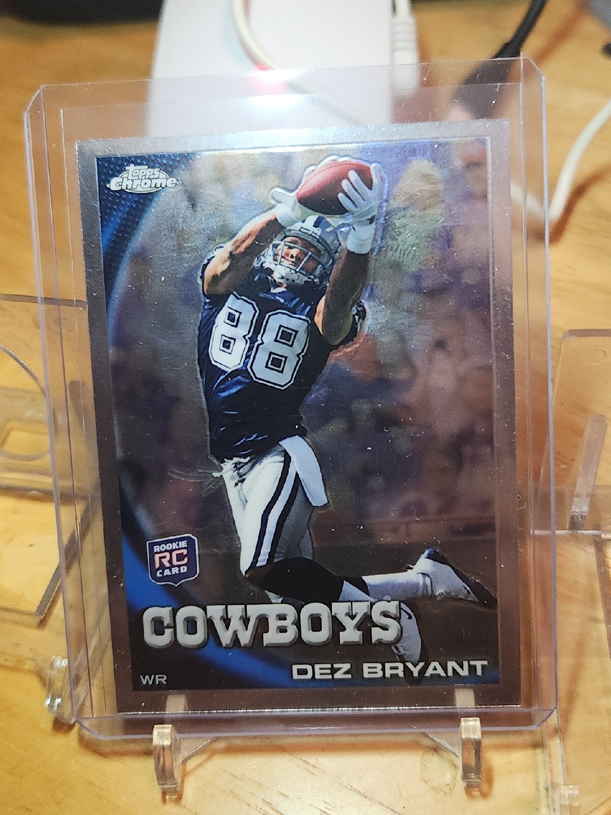 2010 TOPPS CHROME DEZ BRYANT ROOKIE CARD # C-60 OSU DALLAS COWBOYS NICE CARD