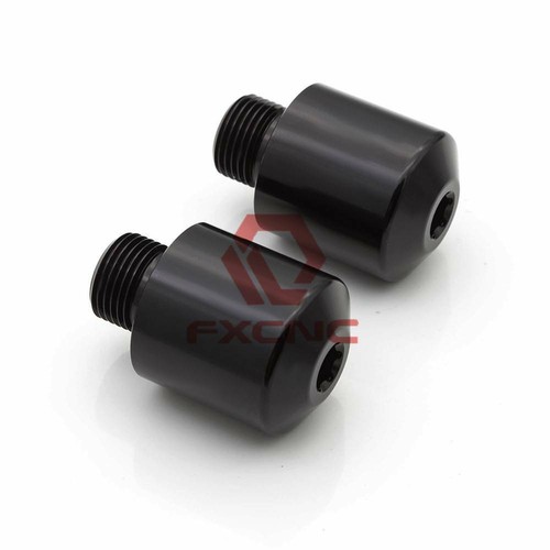 7/8" Handbargrip Handlebar Ends Plug Handle Bar End Fit Honda Beneli Aprilia BMW - Picture 4 of 8