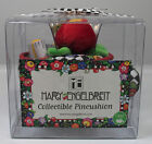 Mary Engelbreit Signature Checked Teacup Pincushion w/ Notions Dritz 2001