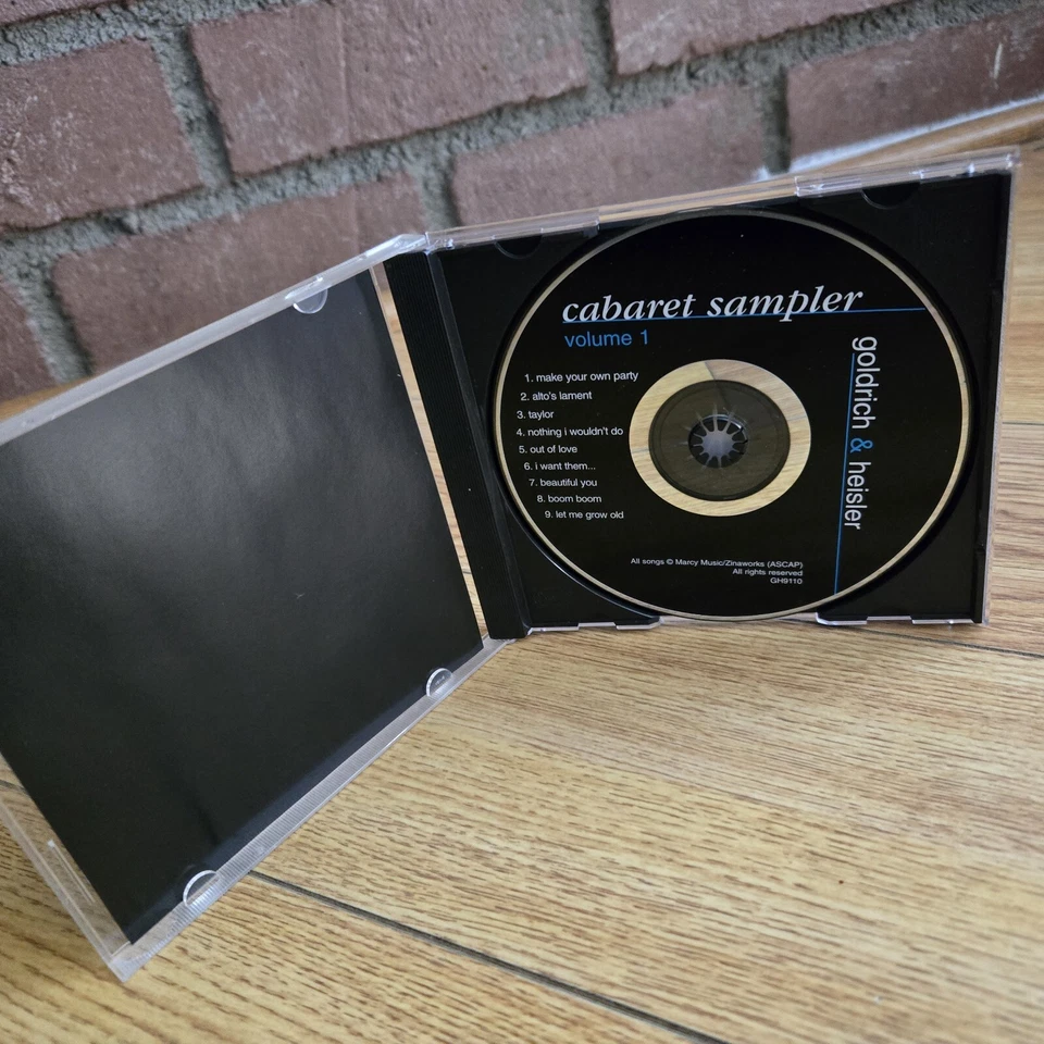 RARE: Goldrich & Heisler: Cabaret Sampler - Vol I(CD SELF-RELEASED) POP MUSICAL Foto 4 de 4