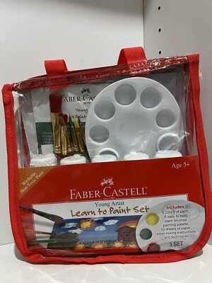 Faber-Castell Young Artist Learn To Paint Set | eBay