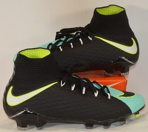 Nike Hypervenom Phatal III FG Black Womens Soccer Cleats Sz 6.5 NEW 881546 400 | eBay