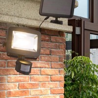 Led Solar AußEn Lampe Leuchte Schwarz IP44 Beleuchtung Garten Terrasse Weg