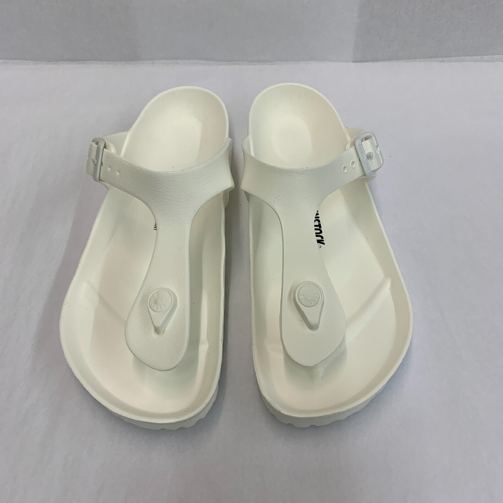 Birkenstock New w/ Box Gizeh White EVA Regular Width - Select Size