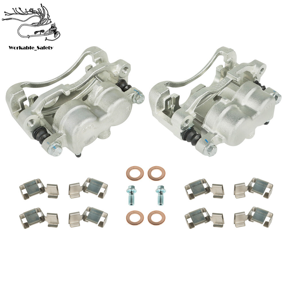 2PCS Front Brake Caliper For 1998-2004 Chevrolet Blazer S10 GMC Jimmy Sonoma 4WD