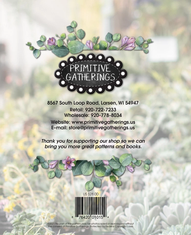 8 patrones de edredón Garden Gatherings de Lisa Bonged 58 páginas Foto 2 de 2