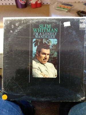 SLIM WHITMAN: i'm a lonely wanderer IMPERIAL 12'' LP 33 RPM eg