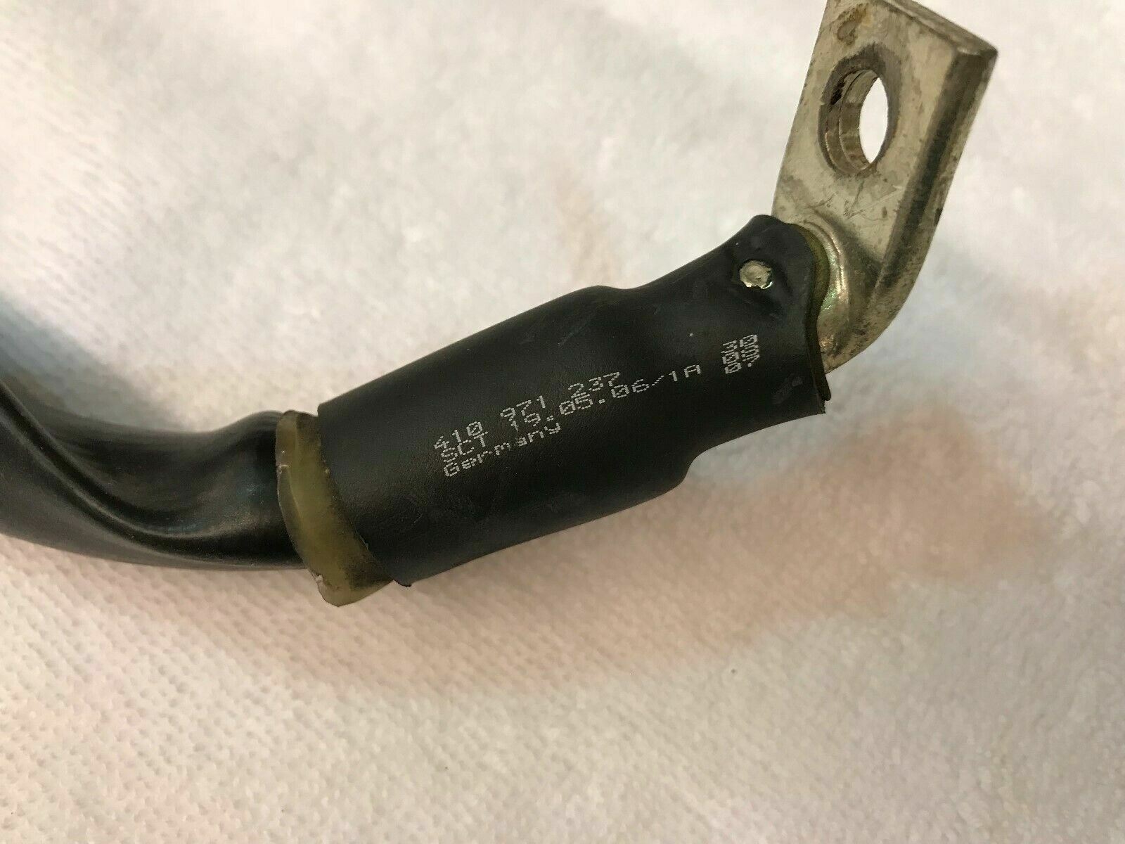 LAMBORGHINI MURCIELAGO COUPE ROADSTER LP640 GROUND CABLE STRAP OEM 410971237